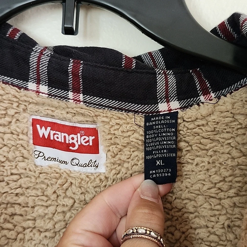 Wrangler sherpa lined
